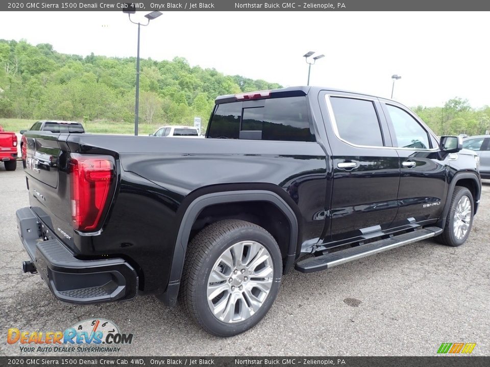 2020 GMC Sierra 1500 Denali Crew Cab 4WD Onyx Black / Jet Black Photo #5