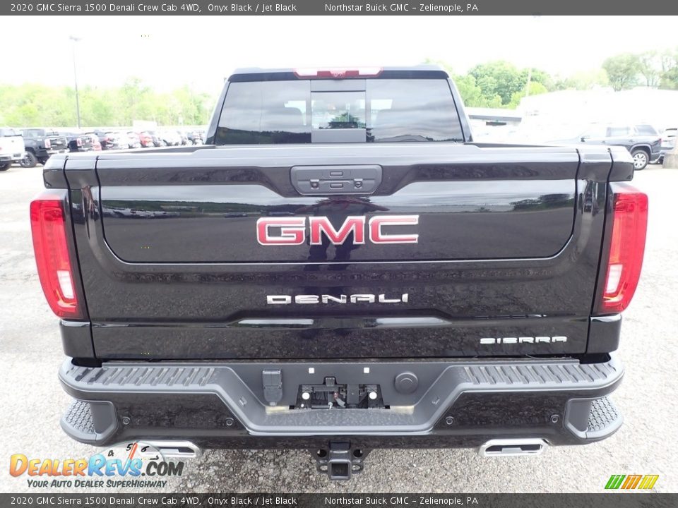 2020 GMC Sierra 1500 Denali Crew Cab 4WD Onyx Black / Jet Black Photo #6