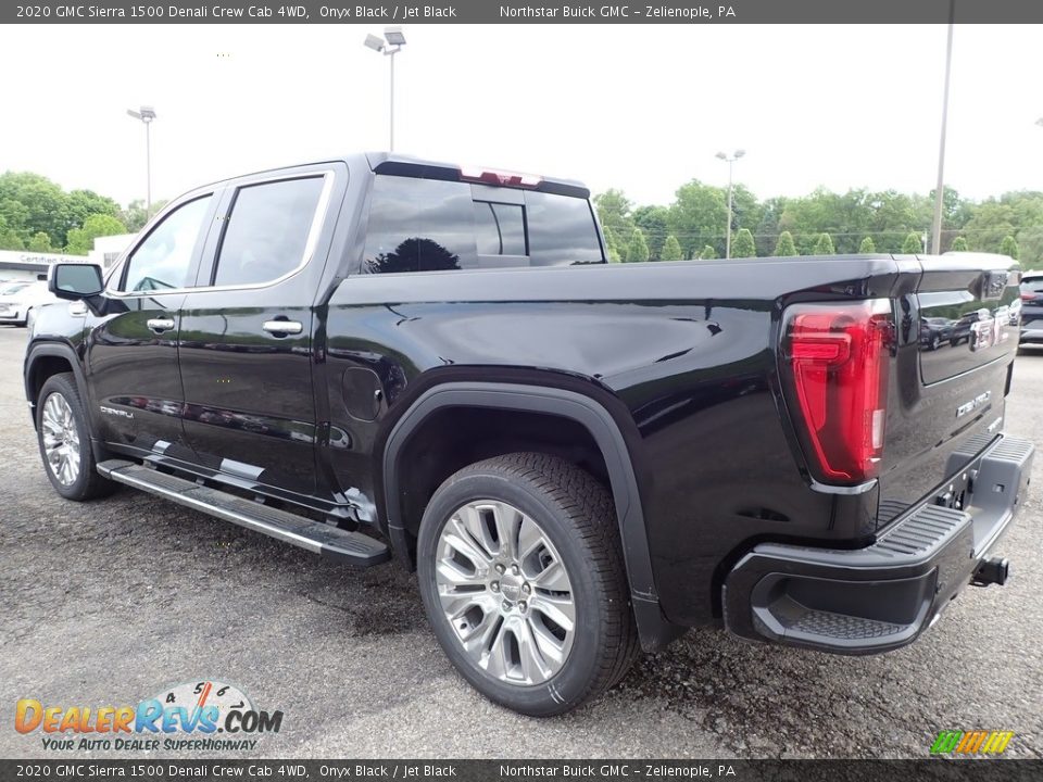 2020 GMC Sierra 1500 Denali Crew Cab 4WD Onyx Black / Jet Black Photo #7