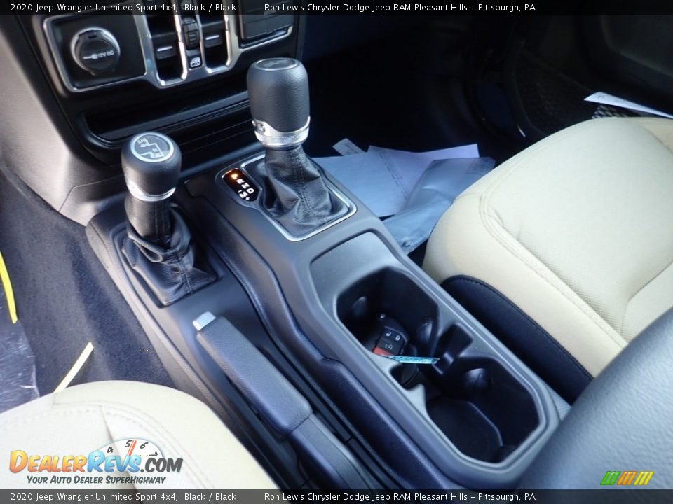2020 Jeep Wrangler Unlimited Sport 4x4 Black / Black Photo #19