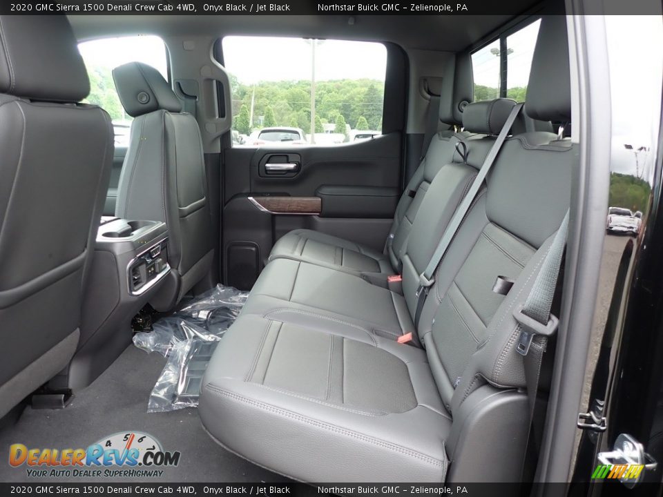 Rear Seat of 2020 GMC Sierra 1500 Denali Crew Cab 4WD Photo #14