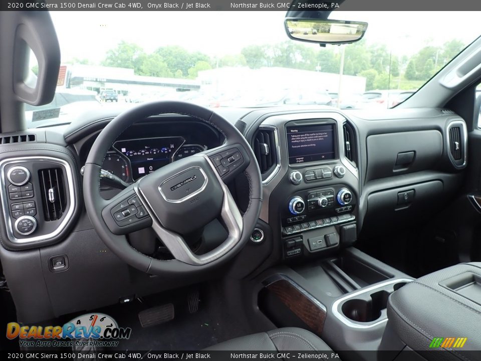 Dashboard of 2020 GMC Sierra 1500 Denali Crew Cab 4WD Photo #15