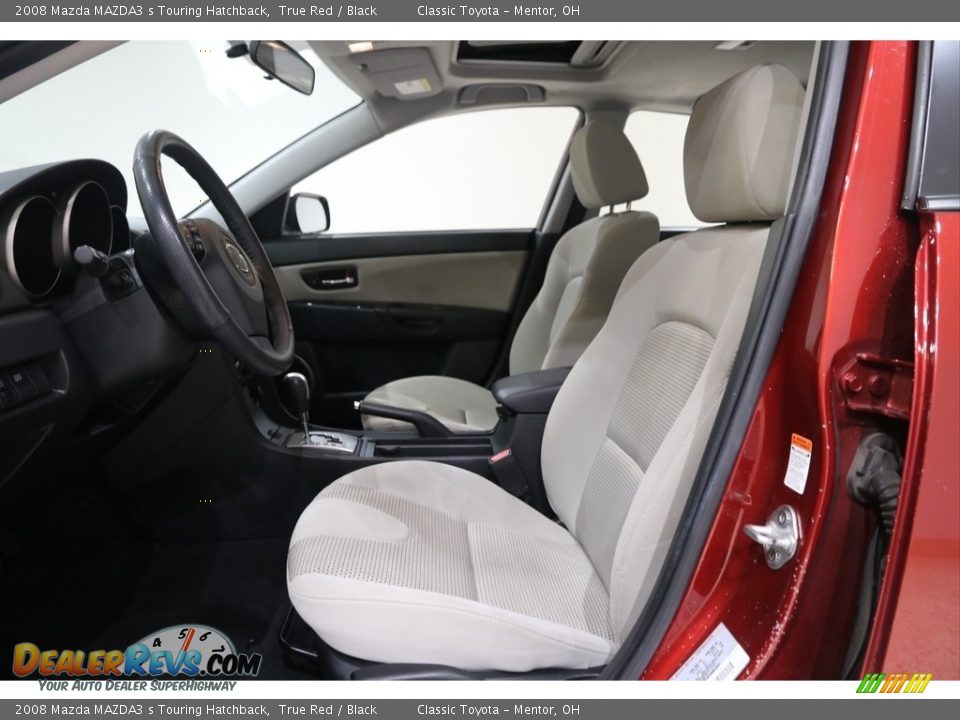 2008 Mazda MAZDA3 s Touring Hatchback True Red / Black Photo #5