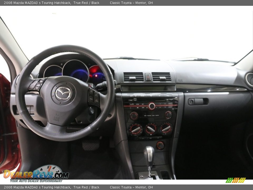 2008 Mazda MAZDA3 s Touring Hatchback True Red / Black Photo #6