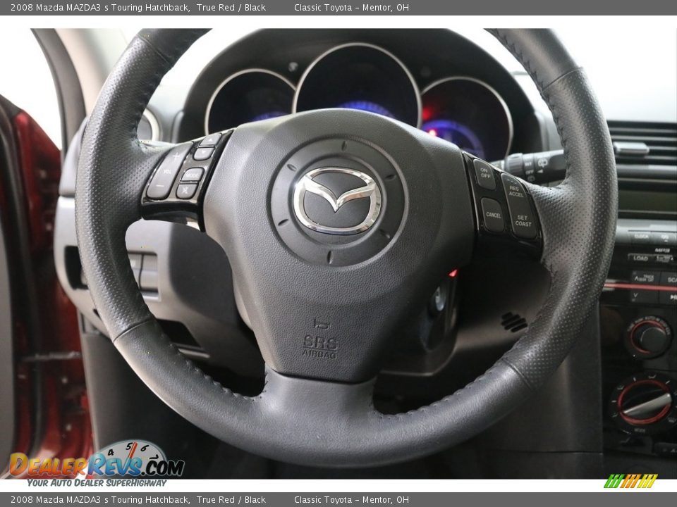 2008 Mazda MAZDA3 s Touring Hatchback True Red / Black Photo #7