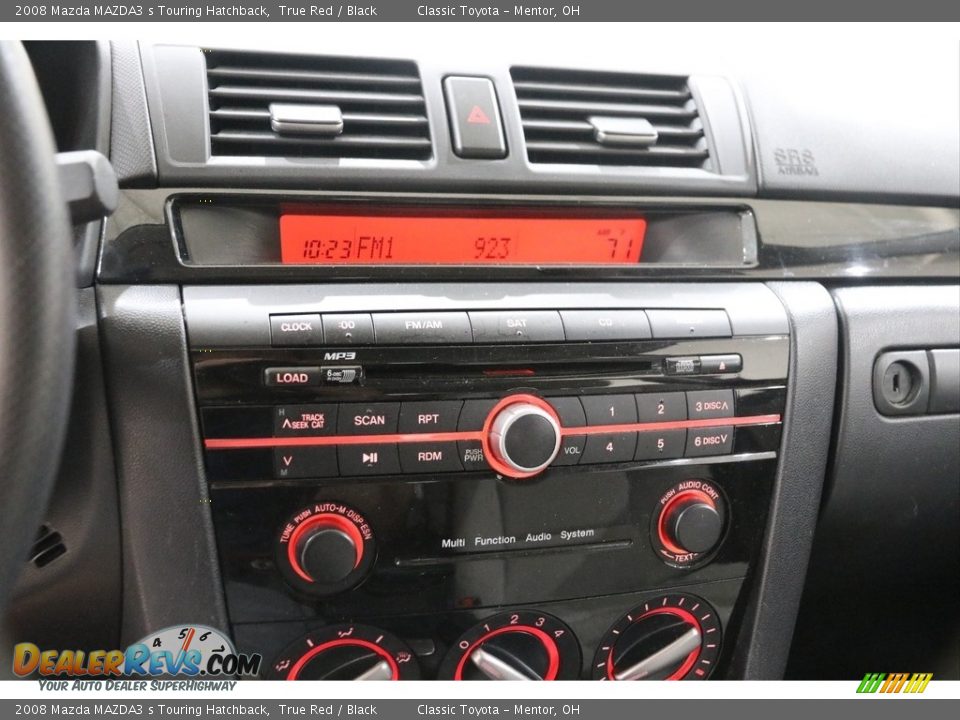 2008 Mazda MAZDA3 s Touring Hatchback True Red / Black Photo #10