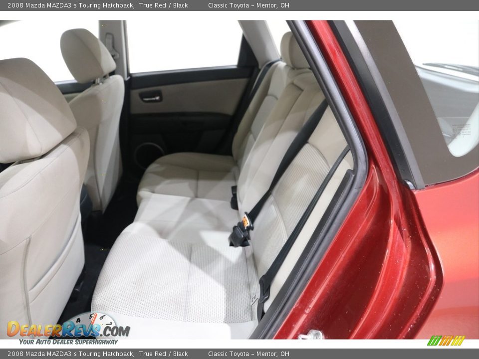 2008 Mazda MAZDA3 s Touring Hatchback True Red / Black Photo #14