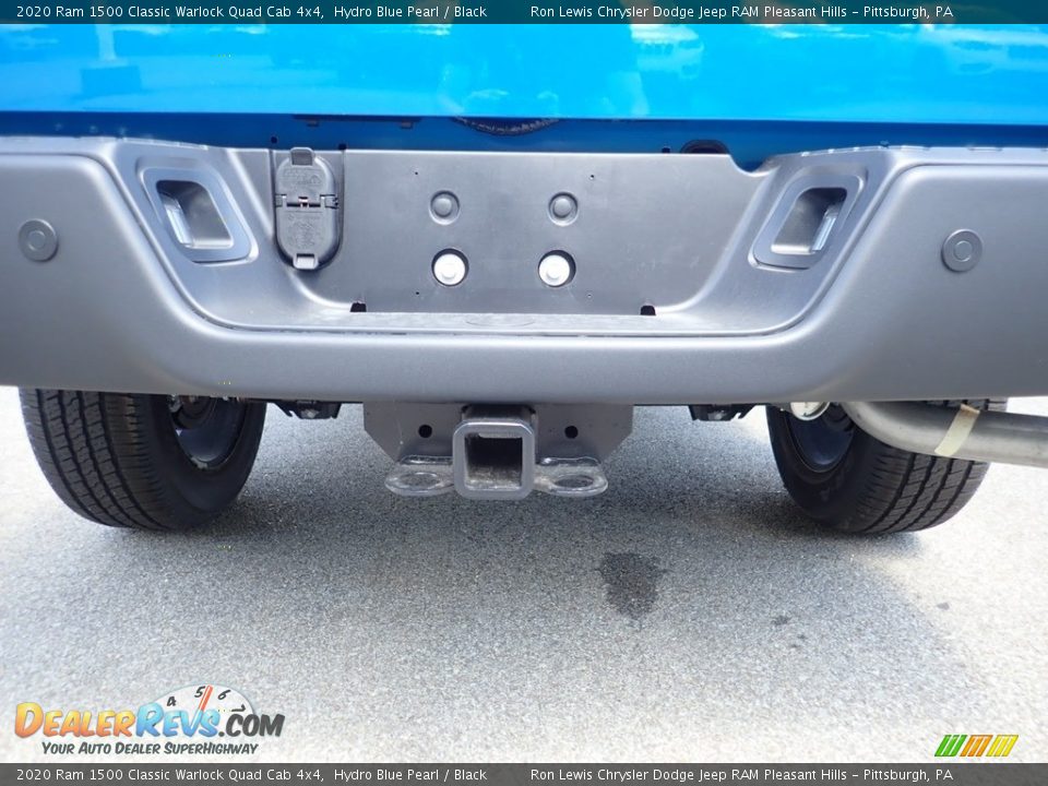 2020 Ram 1500 Classic Warlock Quad Cab 4x4 Hydro Blue Pearl / Black Photo #9