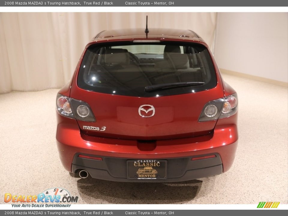 2008 Mazda MAZDA3 s Touring Hatchback True Red / Black Photo #15