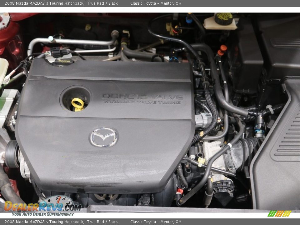 2008 Mazda MAZDA3 s Touring Hatchback True Red / Black Photo #16