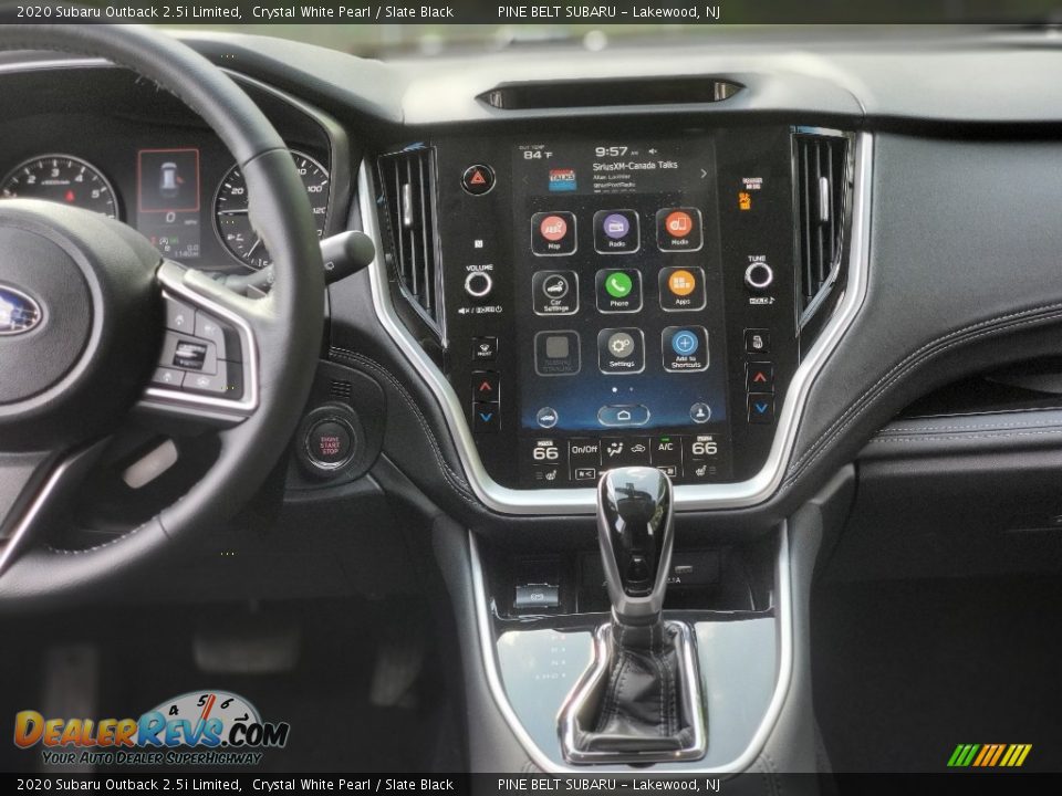 2020 Subaru Outback 2.5i Limited Crystal White Pearl / Slate Black Photo #4