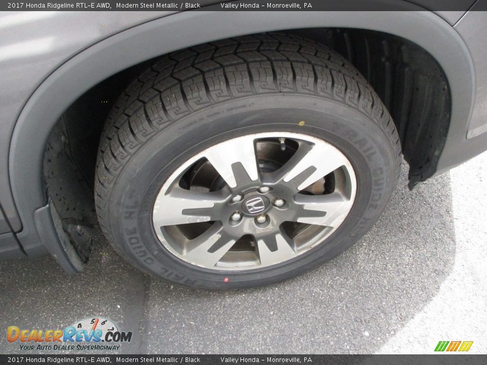 2017 Honda Ridgeline RTL-E AWD Wheel Photo #8