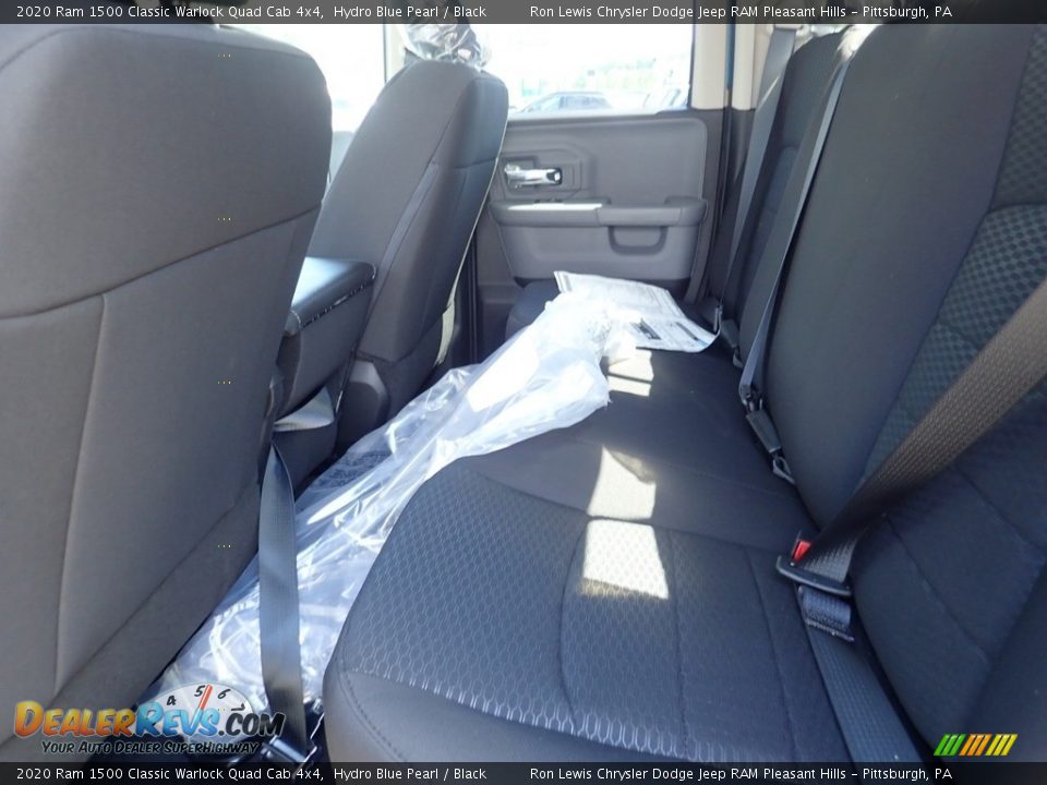 2020 Ram 1500 Classic Warlock Quad Cab 4x4 Hydro Blue Pearl / Black Photo #13