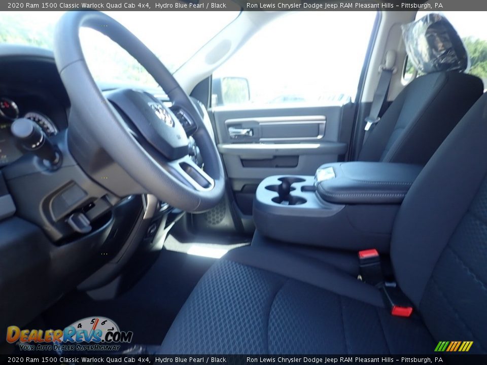 2020 Ram 1500 Classic Warlock Quad Cab 4x4 Hydro Blue Pearl / Black Photo #14