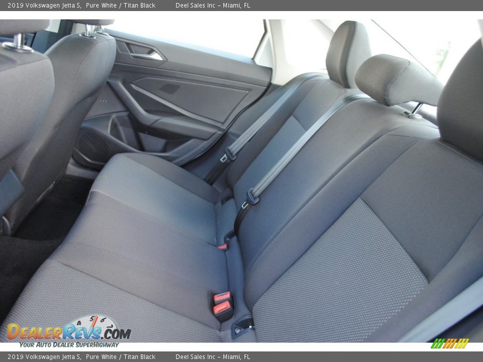 2019 Volkswagen Jetta S Pure White / Titan Black Photo #12