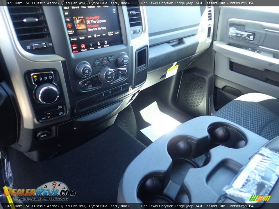 2020 Ram 1500 Classic Warlock Quad Cab 4x4 Hydro Blue Pearl / Black Photo #18