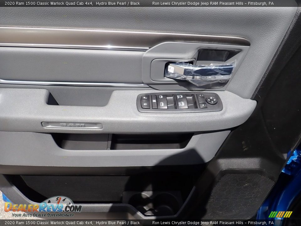 2020 Ram 1500 Classic Warlock Quad Cab 4x4 Hydro Blue Pearl / Black Photo #20