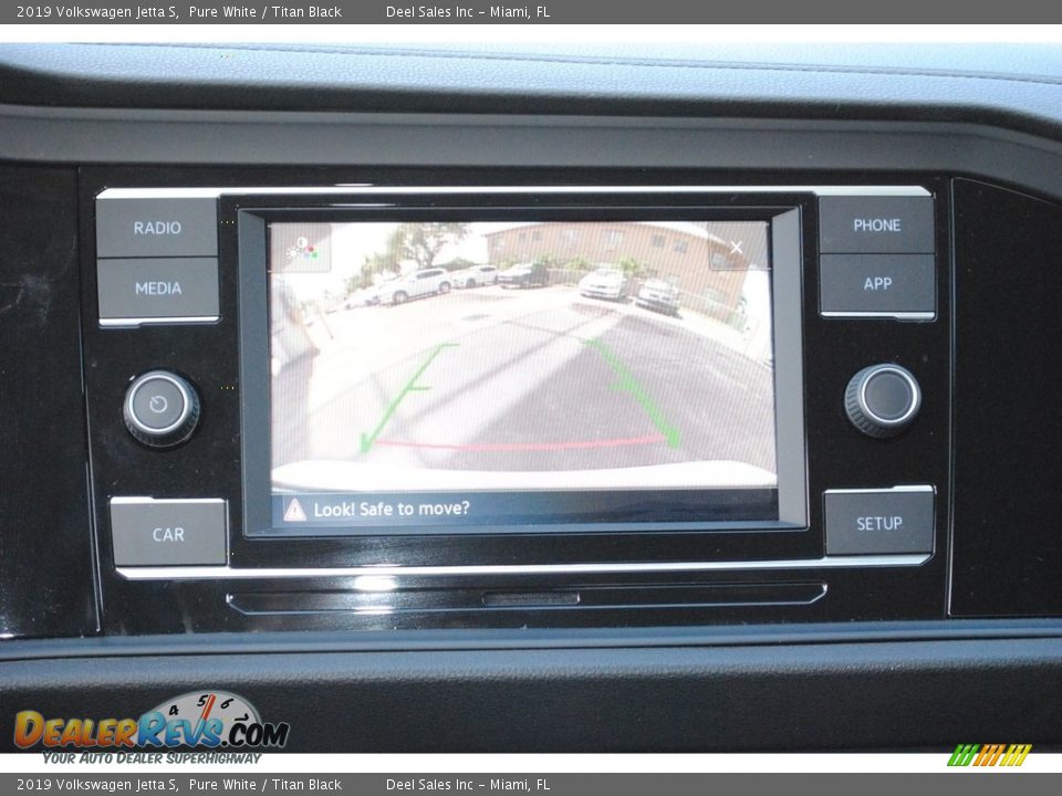 2019 Volkswagen Jetta S Pure White / Titan Black Photo #16