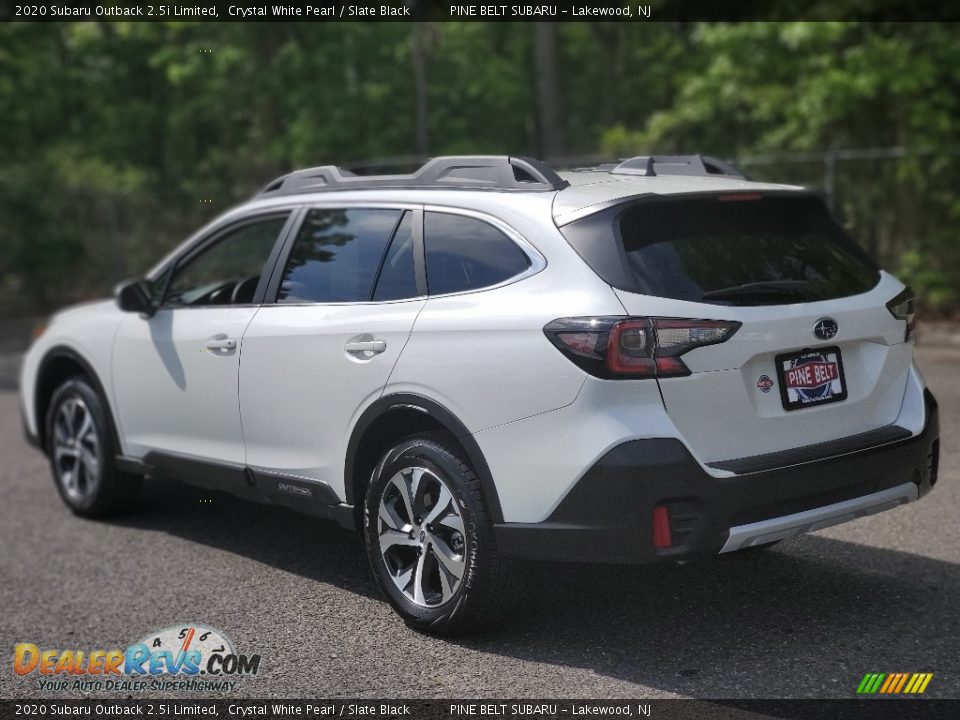 2020 Subaru Outback 2.5i Limited Crystal White Pearl / Slate Black Photo #19