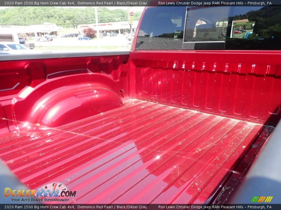 2020 Ram 1500 Big Horn Crew Cab 4x4 Delmonico Red Pearl / Black/Diesel Gray Photo #10