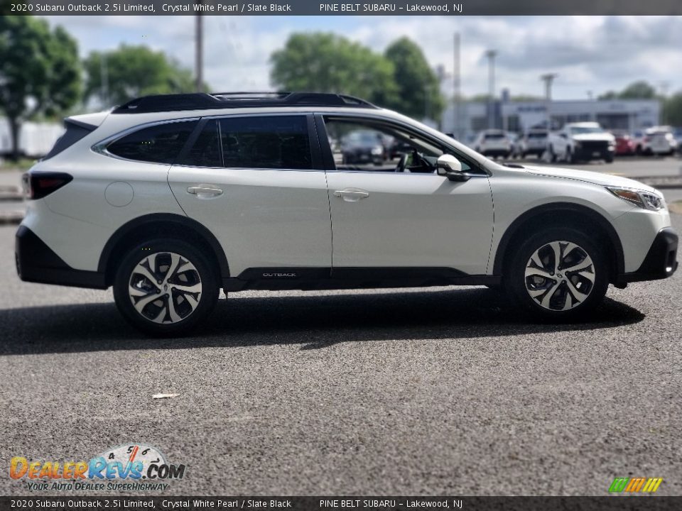 2020 Subaru Outback 2.5i Limited Crystal White Pearl / Slate Black Photo #22