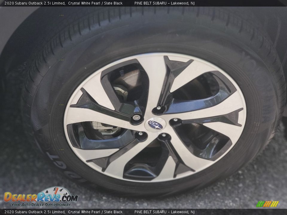 2020 Subaru Outback 2.5i Limited Crystal White Pearl / Slate Black Photo #23