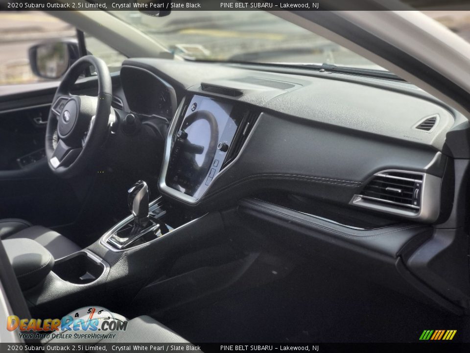 2020 Subaru Outback 2.5i Limited Crystal White Pearl / Slate Black Photo #25