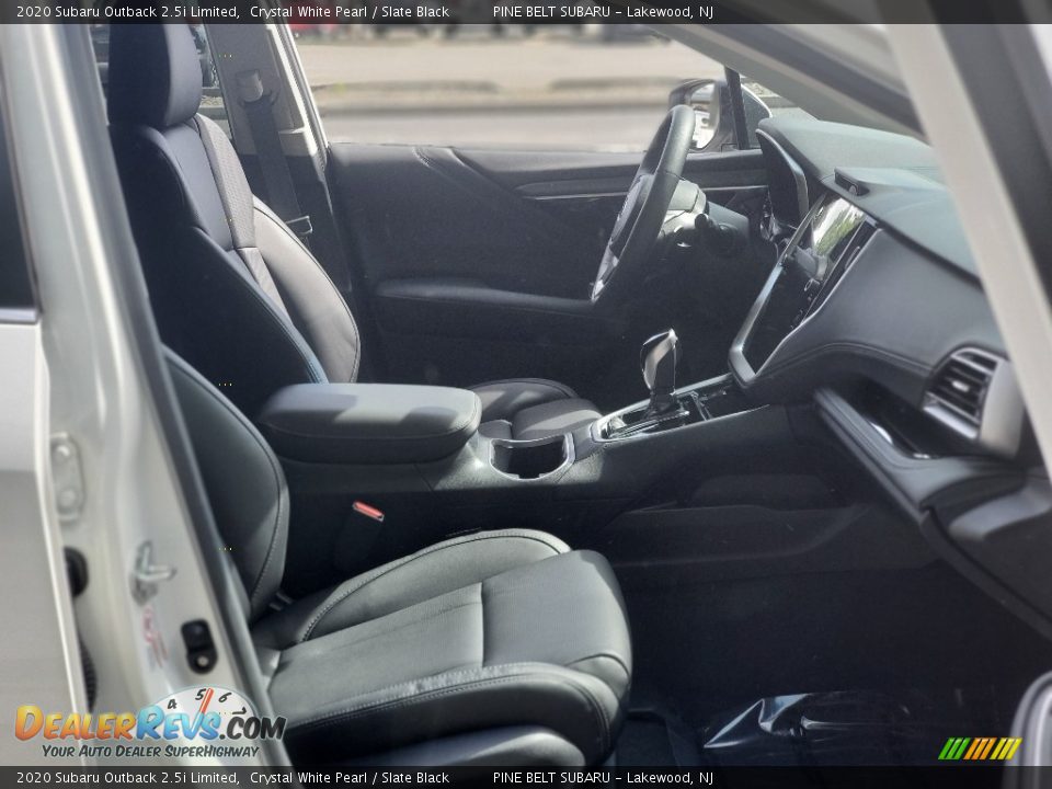 2020 Subaru Outback 2.5i Limited Crystal White Pearl / Slate Black Photo #26