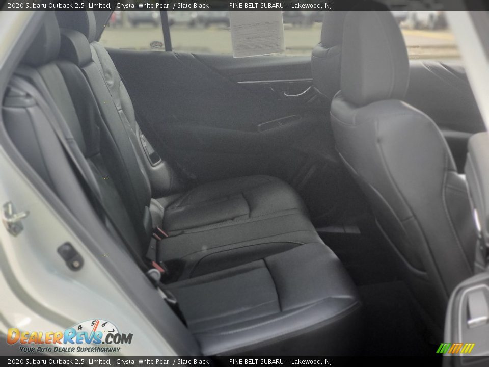 2020 Subaru Outback 2.5i Limited Crystal White Pearl / Slate Black Photo #28