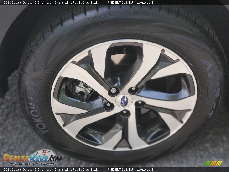 2020 Subaru Outback 2.5i Limited Crystal White Pearl / Slate Black Photo #29
