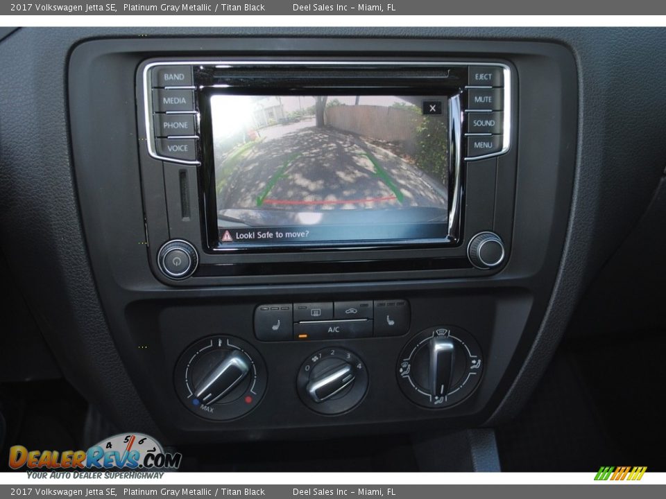 2017 Volkswagen Jetta SE Platinum Gray Metallic / Titan Black Photo #16