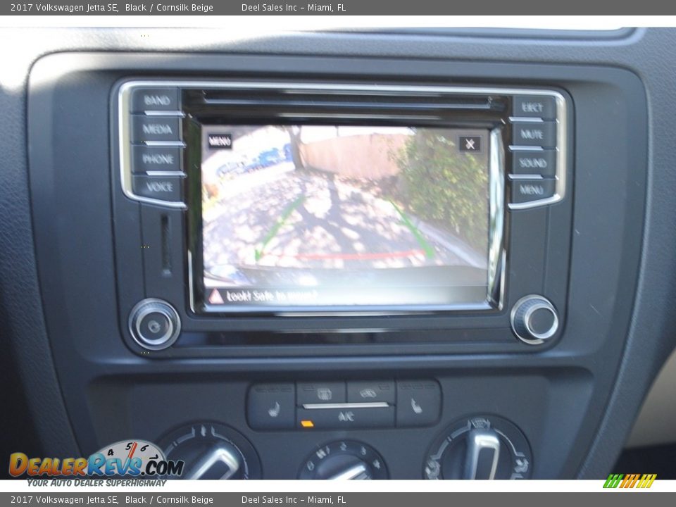 2017 Volkswagen Jetta SE Black / Cornsilk Beige Photo #16