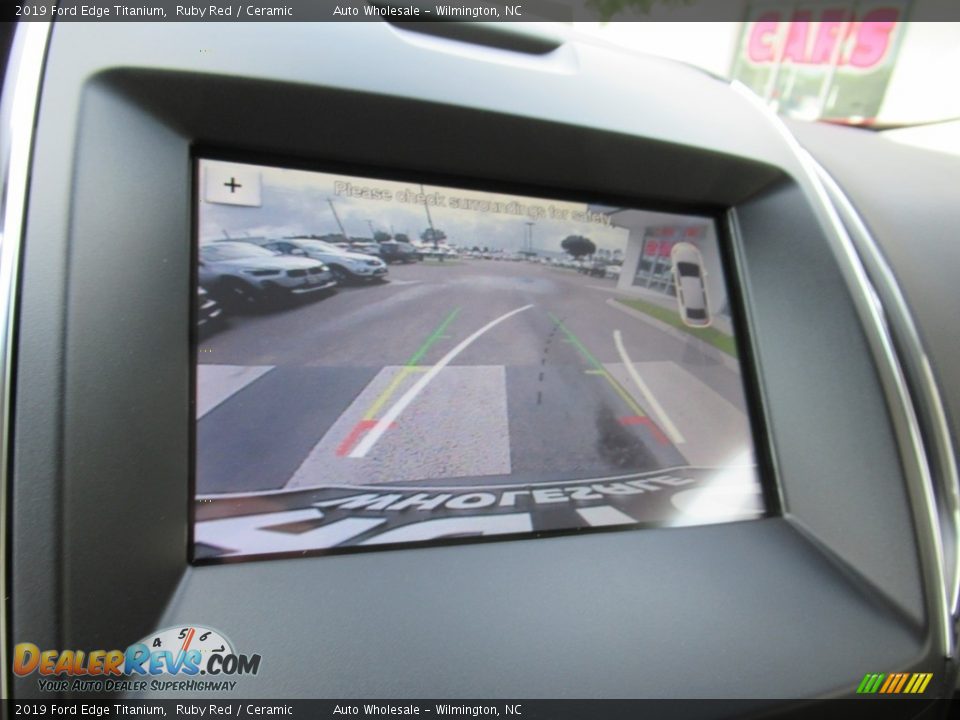 2019 Ford Edge Titanium Ruby Red / Ceramic Photo #18