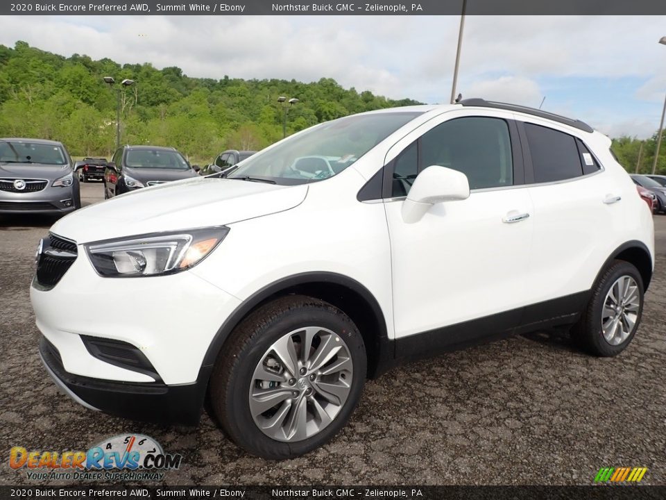 2020 Buick Encore Preferred AWD Summit White / Ebony Photo #1