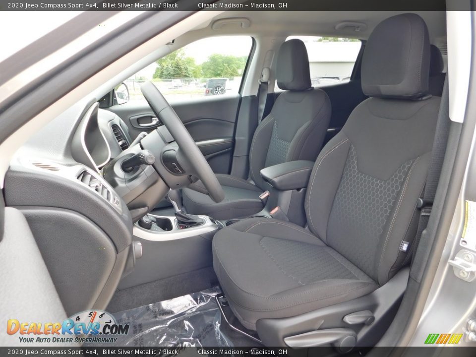2020 Jeep Compass Sport 4x4 Billet Silver Metallic / Black Photo #2