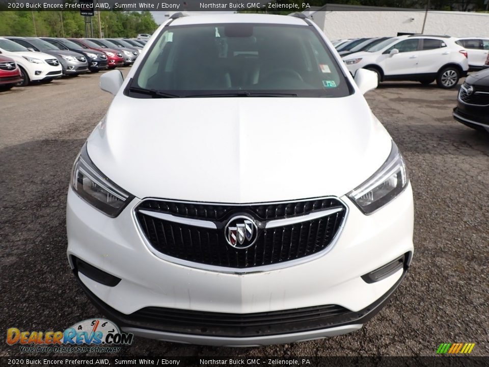 2020 Buick Encore Preferred AWD Summit White / Ebony Photo #2