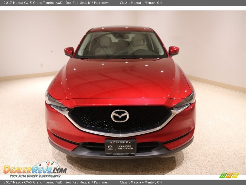 2017 Mazda CX-5 Grand Touring AWD Soul Red Metallic / Parchment Photo #2