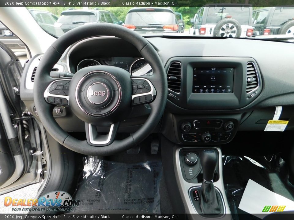 2020 Jeep Compass Sport 4x4 Billet Silver Metallic / Black Photo #3