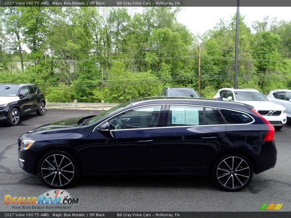 Magic Blue Metallic 2017 Volvo V60 T5 AWD Photo #7