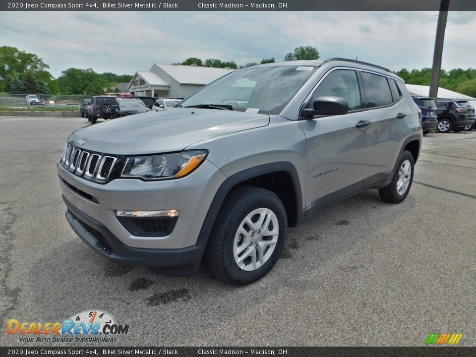 2020 Jeep Compass Sport 4x4 Billet Silver Metallic / Black Photo #5