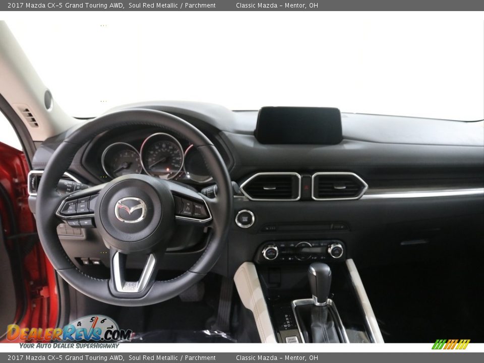 2017 Mazda CX-5 Grand Touring AWD Soul Red Metallic / Parchment Photo #7