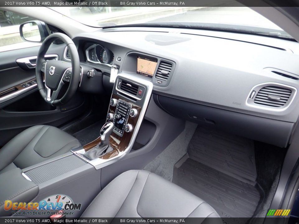 Off Black Interior - 2017 Volvo V60 T5 AWD Photo #12