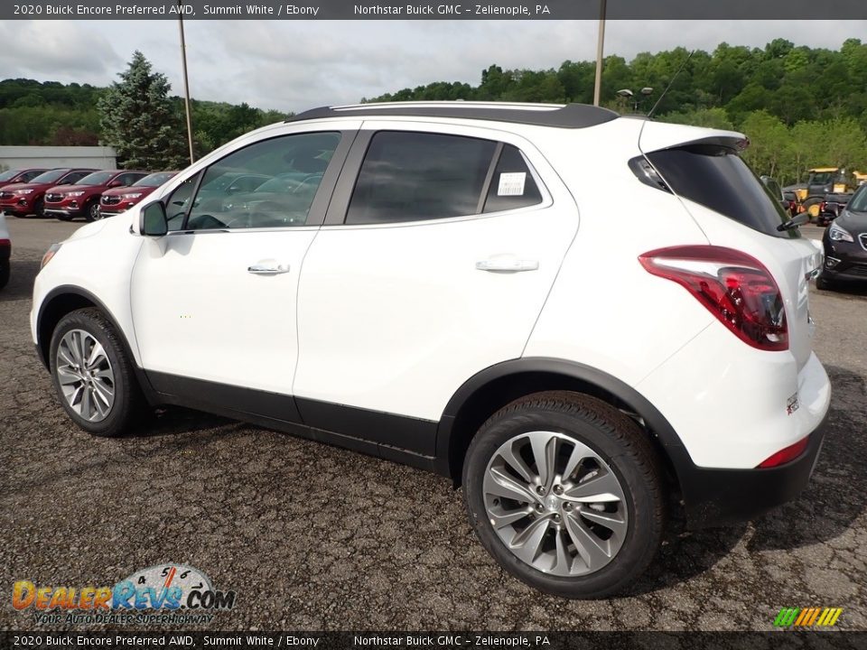 2020 Buick Encore Preferred AWD Summit White / Ebony Photo #8