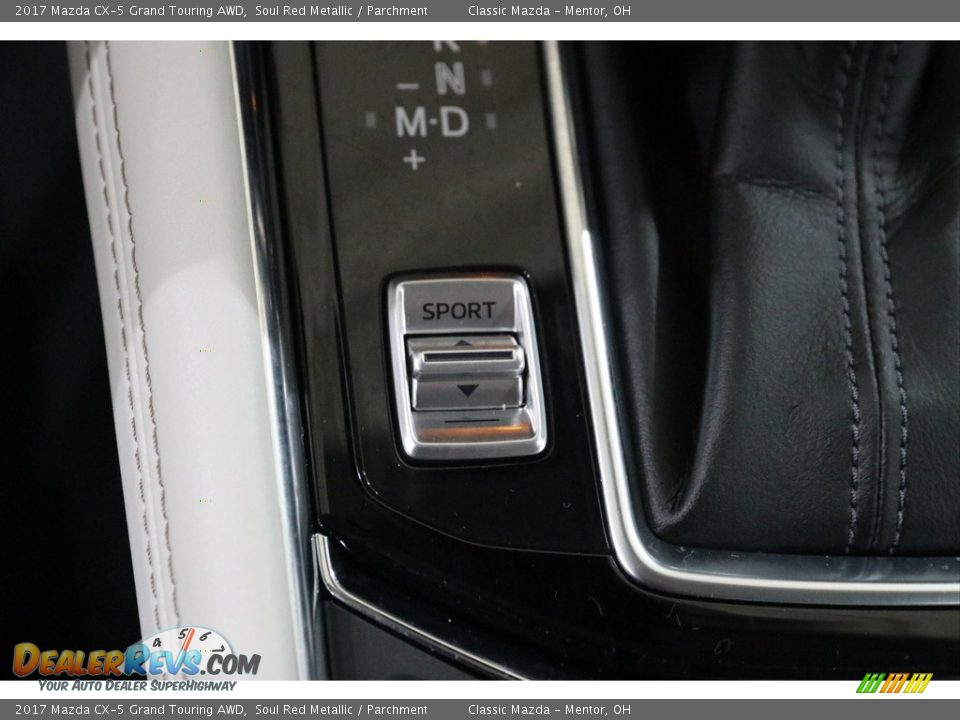 2017 Mazda CX-5 Grand Touring AWD Soul Red Metallic / Parchment Photo #11