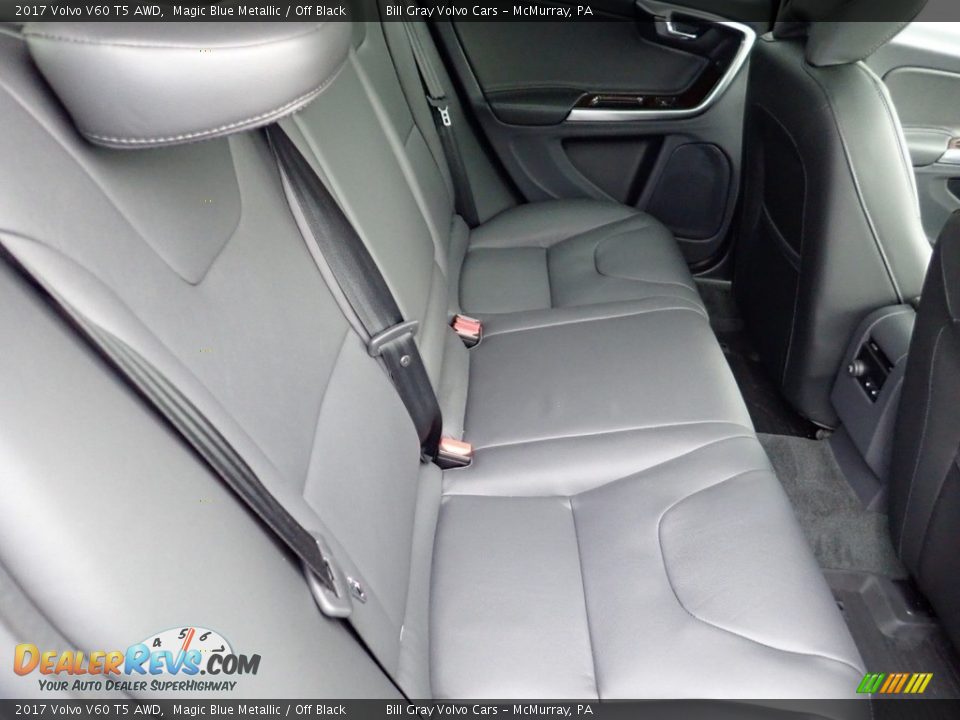 Rear Seat of 2017 Volvo V60 T5 AWD Photo #14