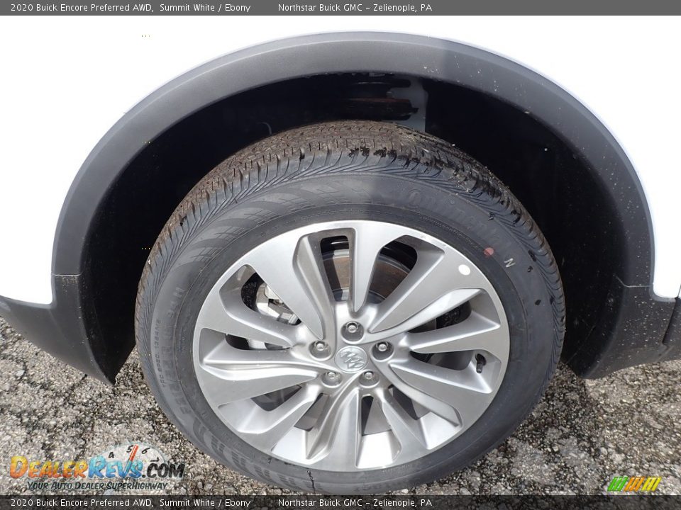 2020 Buick Encore Preferred AWD Summit White / Ebony Photo #10