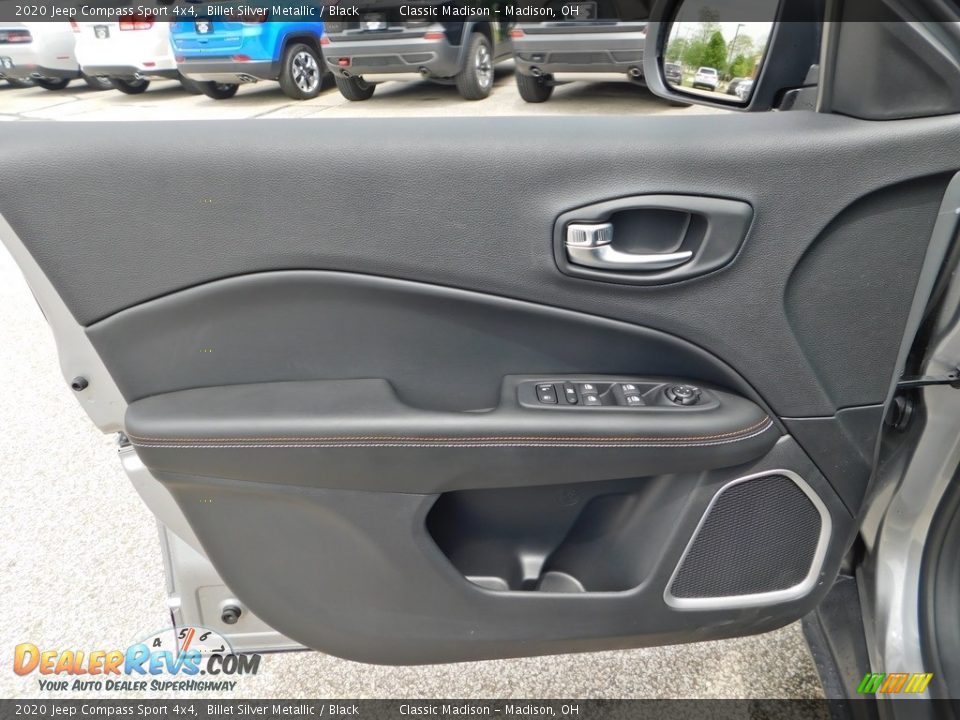 2020 Jeep Compass Sport 4x4 Billet Silver Metallic / Black Photo #10