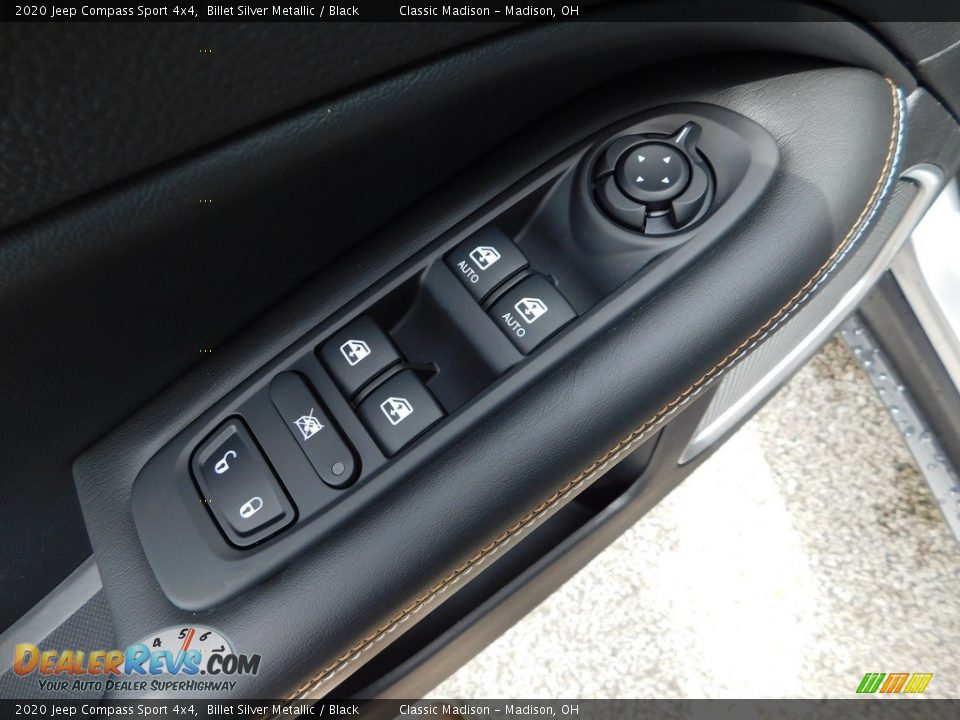 2020 Jeep Compass Sport 4x4 Billet Silver Metallic / Black Photo #11