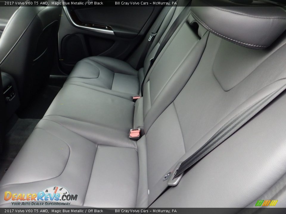 Rear Seat of 2017 Volvo V60 T5 AWD Photo #16