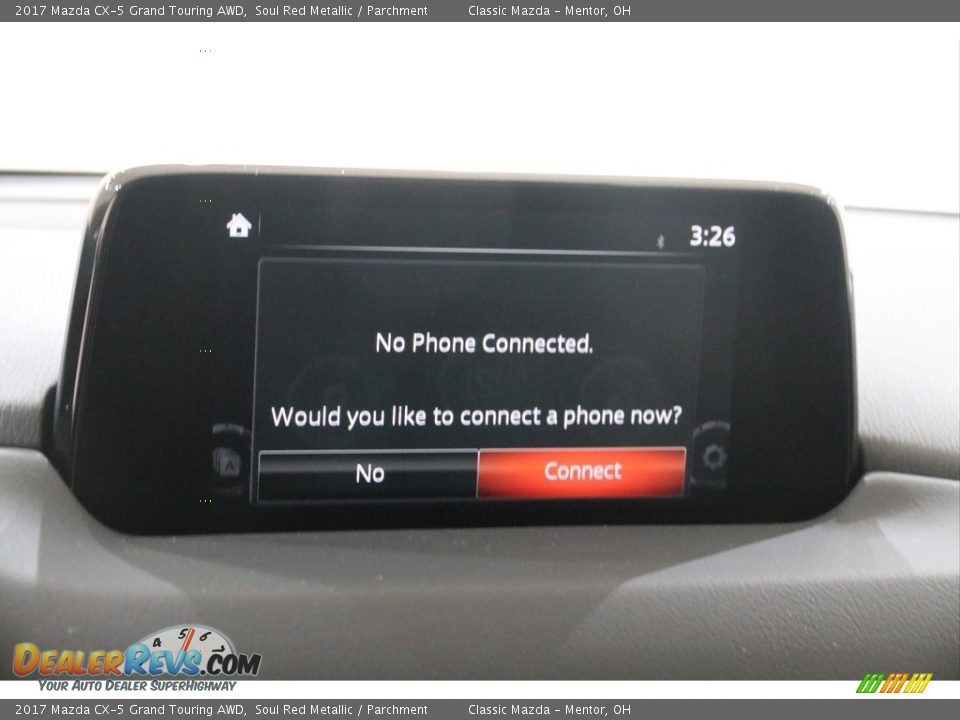 2017 Mazda CX-5 Grand Touring AWD Soul Red Metallic / Parchment Photo #14